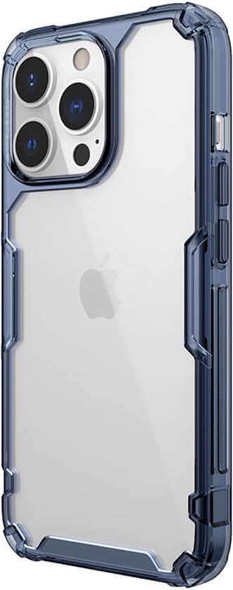 Coque de téléphone adaptée pour Apple iPhone 14 Pro Max - Coque en TPU Nillkin Nature - Coque arrière - Blauw
