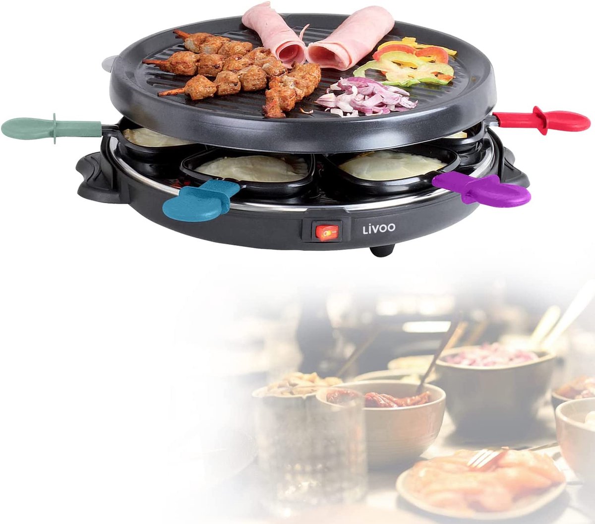 Elektrische Grillplaat Multifunctionele Grill Hoge prestatie