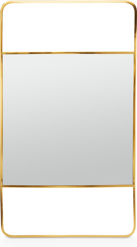 vtwonen Miroir dans cadre - Goud - 105 cm par 60 cm