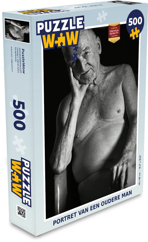 Puzzel een oudere man - Legpuzzel - Puzzel 500 stukjes | bol.com