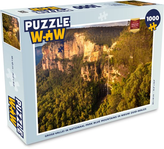 Puzzel Grose-Vallei in Nationaal park Blue Mountains in Nieuw Zuid-Wales -  Legpuzzel -... | bol
