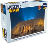 Puzzel Rotstempels van Abu Simbel in Zuid-Egypte - Legpuzzel - Puzzel 1000 stukjes volwassenen