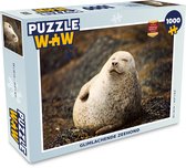 Puzzel Glimlachende zeehond - Legpuzzel - Puzzel 1000 stukjes volwassenen