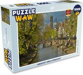 Puzzel Utrecht - Brug - Water - Legpuzzel - Puzzel 1000 stukjes volwassenen