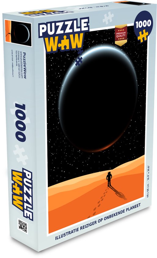 Puzzle Planet - Espace - Astronaute - Puzzle - Puzzle 1000 pièces adultes -  Cadeaux... | bol.com