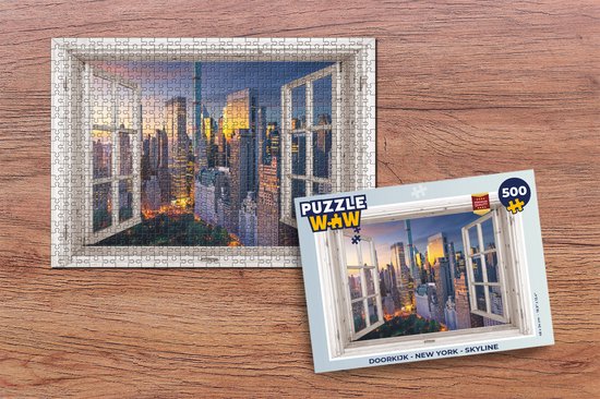 Puzzle See Through - New York - Skyline - Planet'Puzzles - Puzzle 500 pièces