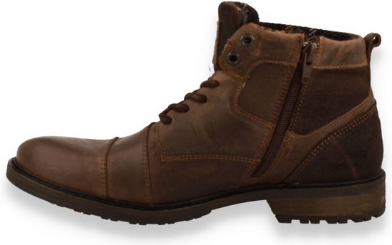 Bullboxer - Ankle Boot - Men - Brown - 42 - Laarzen