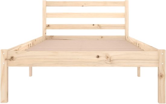 vidaXL Canapé-lit 90 x 200 cm Bois de pin massif