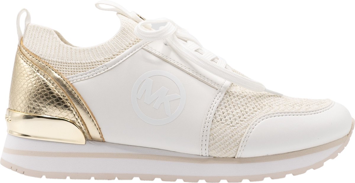 Michael Kors Dash Knit Trainer Dames Sneakers - Pale Gold - Maat 36