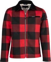 STØRVIK London Lumberjack Fleece Jacket Lumberjack - Teddy Vest - Taille 3XL - Rouge
