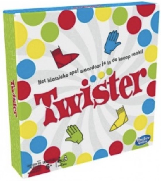 Thumbnail van een extra afbeelding van het spel Twister Spel Kinderen - Twister spel voor buiten - Meeneemeditie 1 stuk
