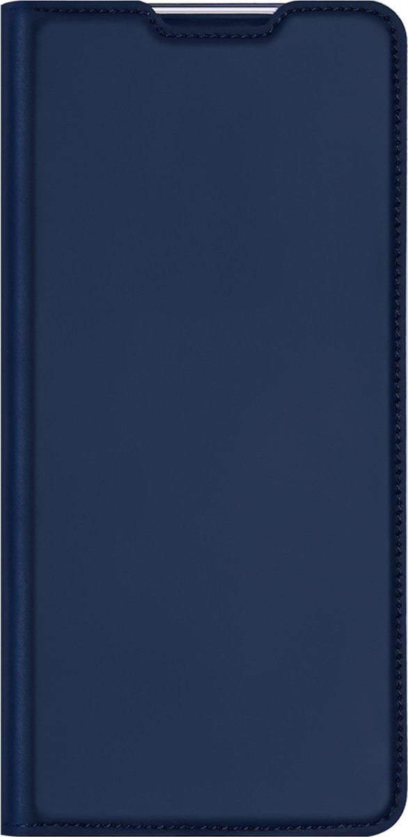 Dux Ducis Hoesje Met Pasjeshouder Geschikt voor Xiaomi 12 Lite - Dux Ducis Slim Softcase Bookcase - Donkerblauw