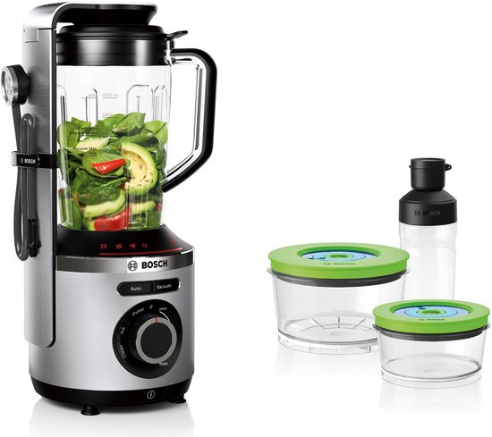 Bosch VitaPower Serie 8 MMBV625M - Vacuümblender - Zilver van Bosch — afbeelding 4