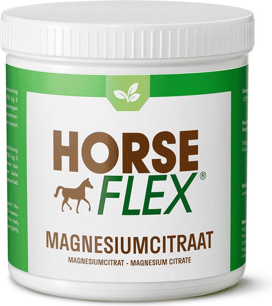 HorseFlex Magnesiumcitraat - Paarden Supplementen - 1000 gram HorseFlex Magnesiumcitraat - Paarden Supplementen - 1000 gram