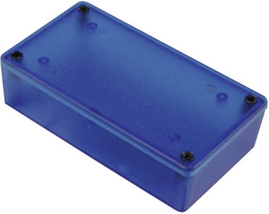 Hammond Electronics 1591XXLTBU Universele behuizing 87 x 57 x 39 ABS Blauw (transparant) 1 stuk(s)