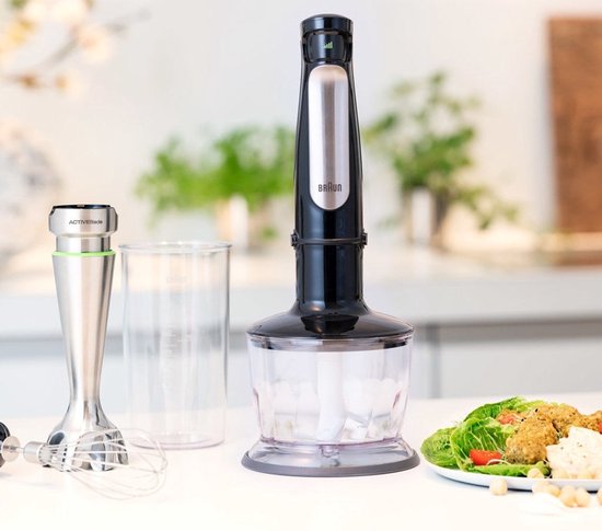 Braun MultiQuick 7X MQ7035X - Staafmixer - Zwart