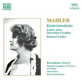 Bernadette Greevy, National Symphony Orchestra Of Ireland, János Fürst - Kindertotenlieder (CD)
