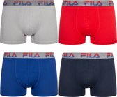 FILA - boxershort heren - 4 stuks - maat S - model 1 - onderbroeken heren