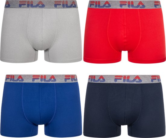FILA - boxershort heren - 4 stuks - maat S - model 1 - onderbroeken heren
