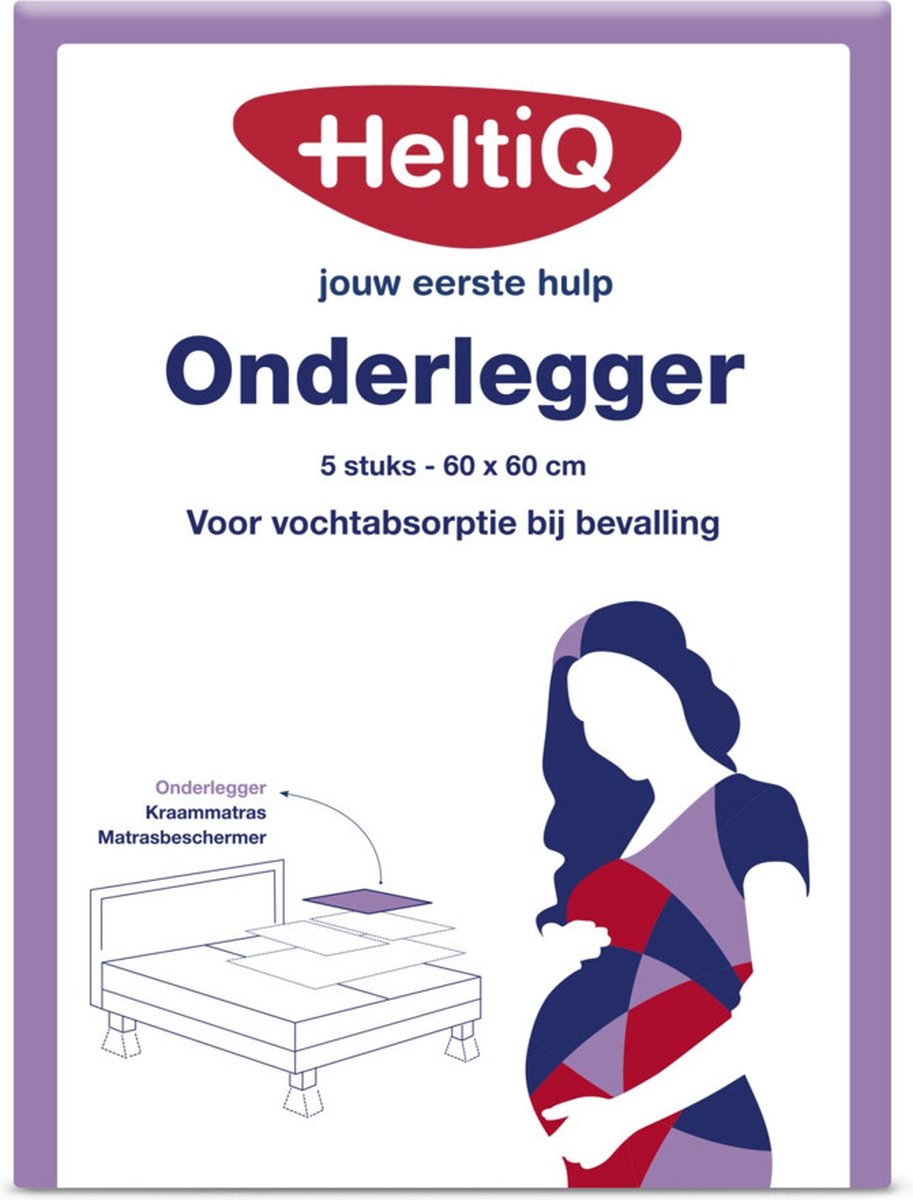 Goedkoopste Heltiq Onderlegger 60x60cm - Incontinentie pads