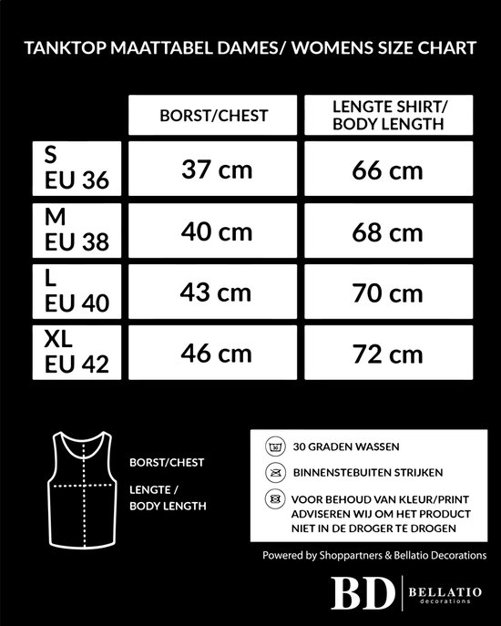 Débardeur / chemise sans manches orange I was a bit naughty pour femme - Kingsday Clothing S