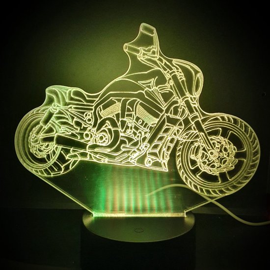 3D LED LAMP - MOTORBIKE CRUISER