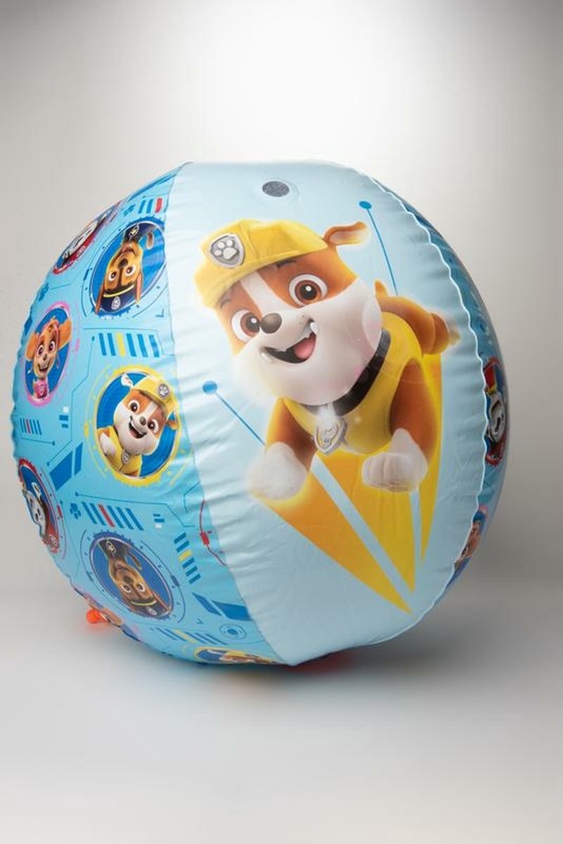 Ballon de Plage Paw Patrol - Blauw / Multicolore - Plastique - Taille  Unique - A