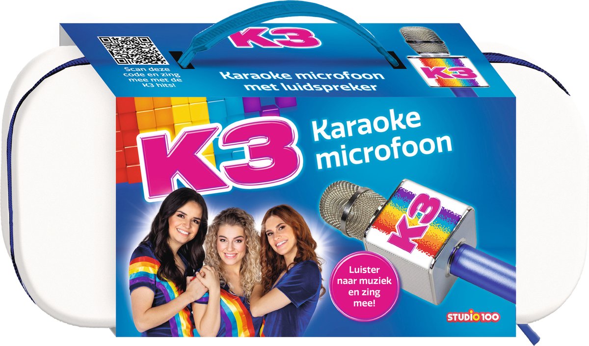 Haarvaten Grondig Beeldhouwer K3 karaoke microfoon - met geluidseffecten en luidspreker | bol.com