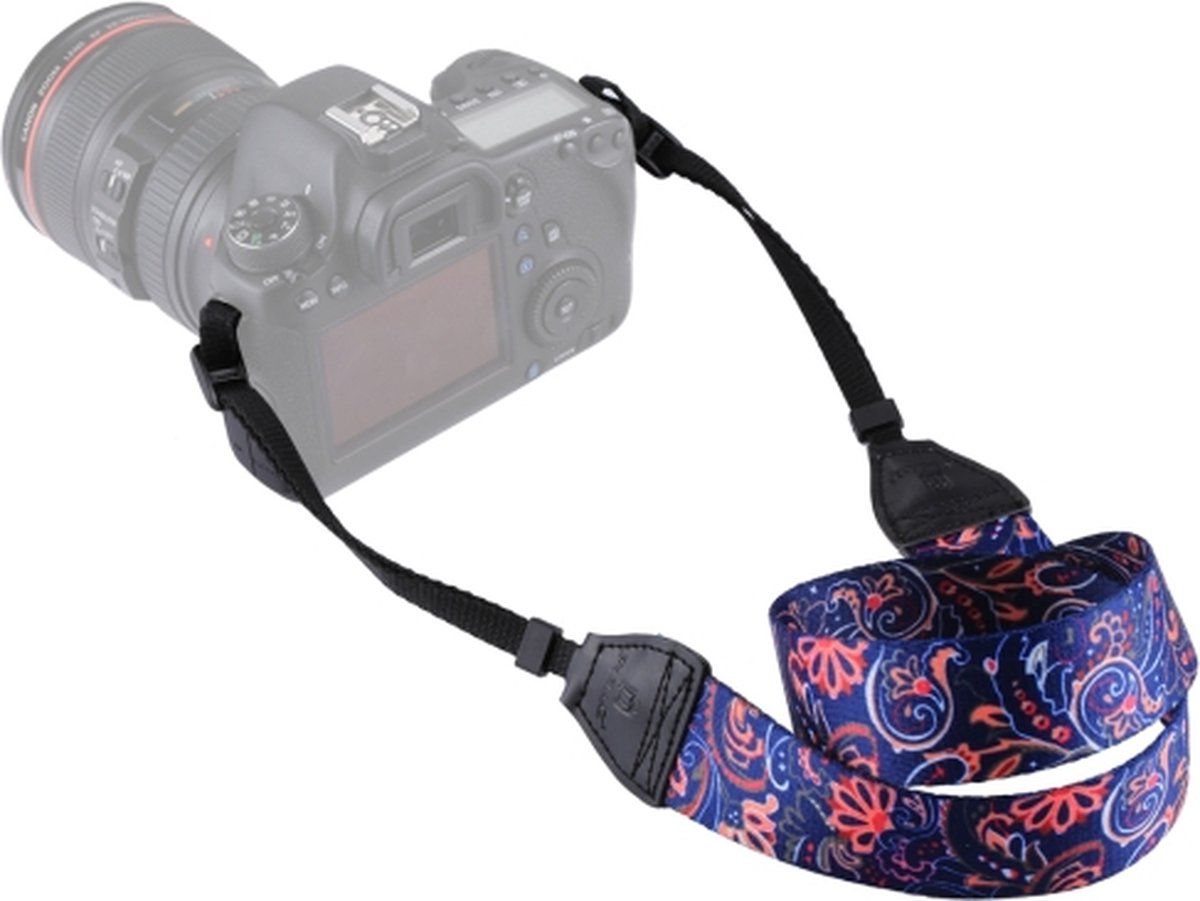 PULUZ Retro Etnische Stijl Multi-color Serie Schouder Draagriem Camerariem voor SLR / DSLR-camera's