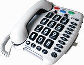 Versterkte telefoon voor senioren en slechthorenden - AmpliPower 40 - Geemarc (+40dB) - Wit
