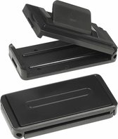 Gordelversteller set van 2 stuks zwart