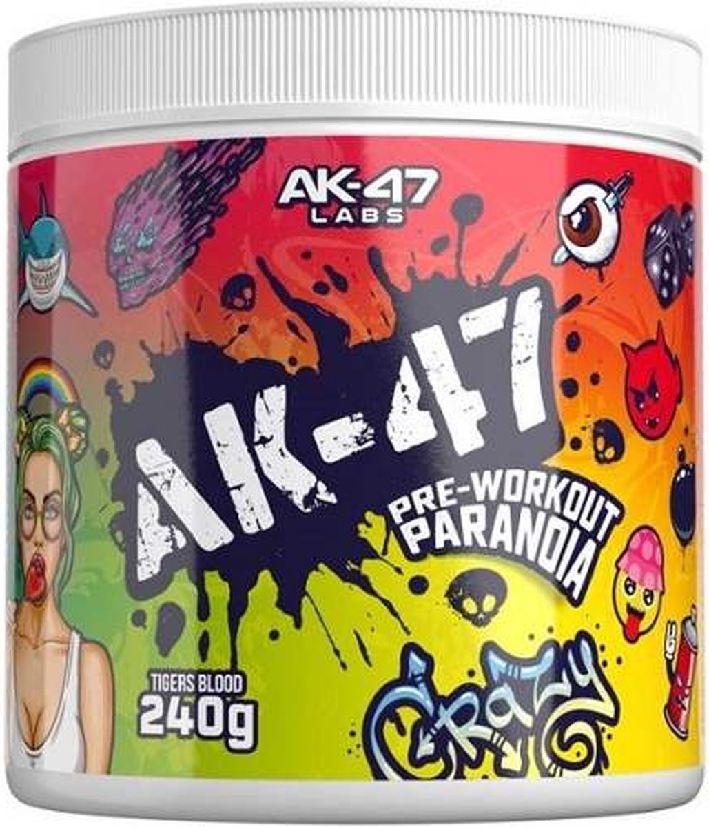 Goedkoopste AK-47 Pre-Workout 120servings Tigers Blood