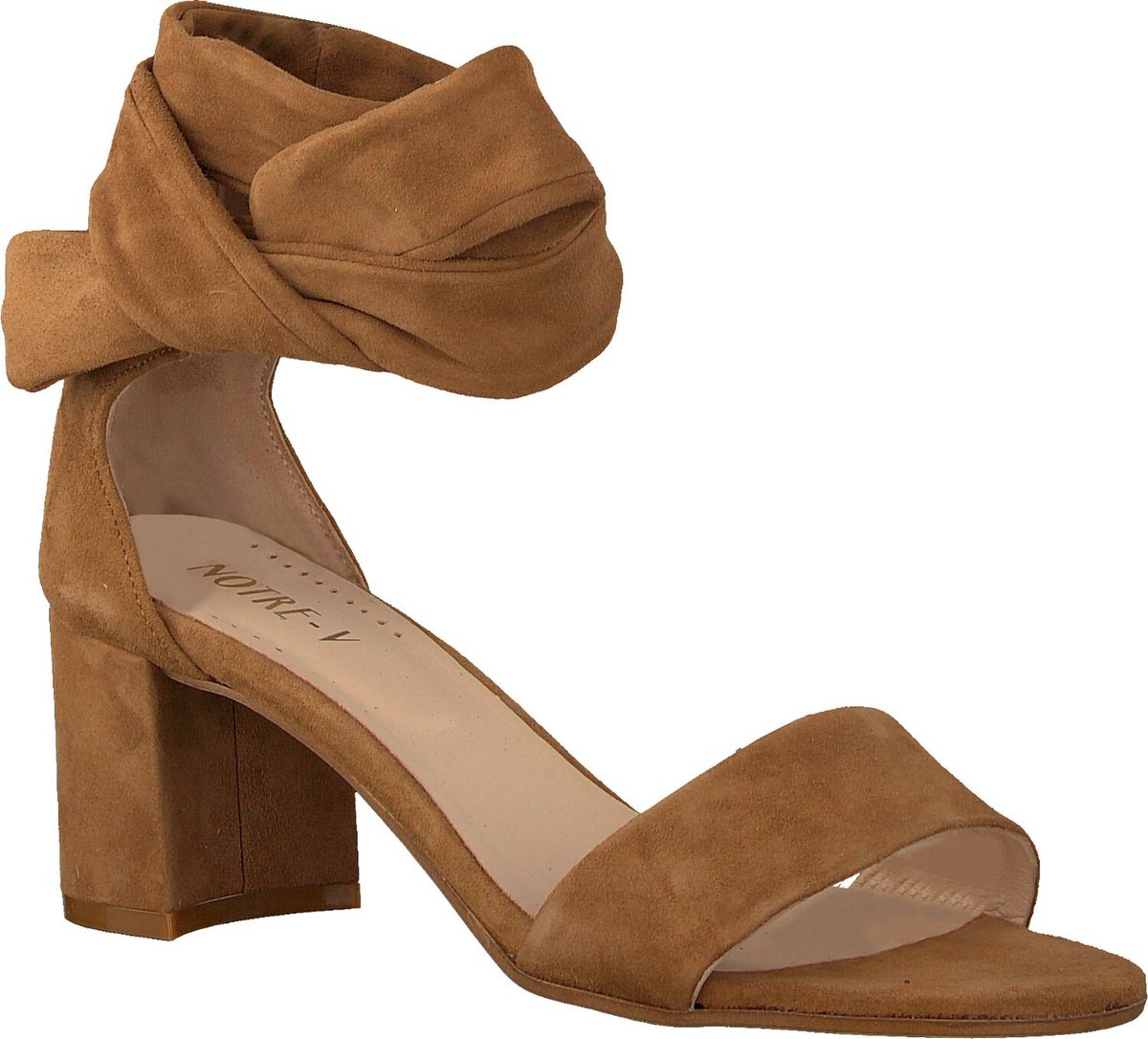 Notre-V 45146 Sandalen - Dames - Cognac - Maat 36 | bol.com