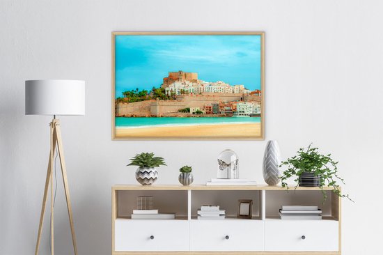 Affiche du château de Peniscola | Affiche de la nature | Affiche château| Affiche de la nature