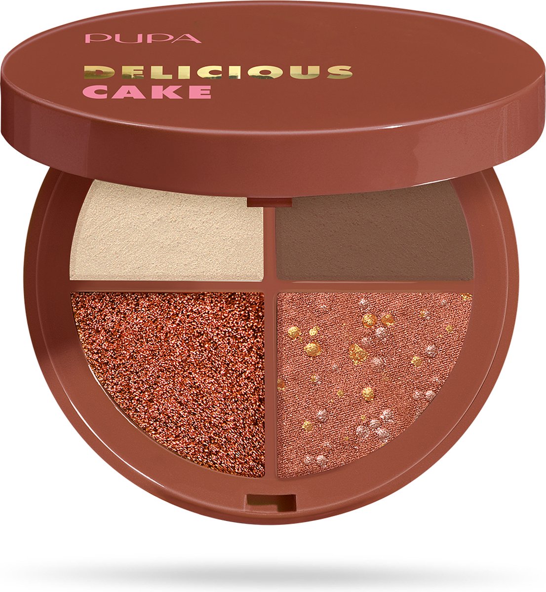 Goedkoopste PUPA Milano Delicious Cake Palette oogschaduw 001 Caramel Cake 7,2 g Mat, Metallic, Satijn