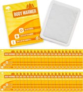 40 Natuurlijke Zelfklevende Body Warmers voor rug, benen, armen, schouders - Geschikt voor Outdoor Activiteiten, Hiking, Golf, Fietsen - Tot 10 uur warmte