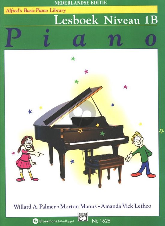 Alfred's Basic Piano Library | Lesboek Niveau 1B - Willard A. Palmer / Morton Manus / Amanda Vick Lethco