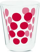Bol.com Zak!Designs Dotdot Koffiebeker - Dubbelwandig - 20 cl - Rood aanbieding