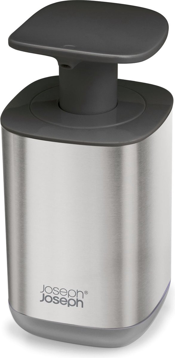 Joseph Joseph Presto Steel Zeepdispenser, Grijs - Jospeh Joseph