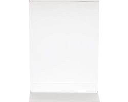 Olympia A5 plexi menukaarthouder / folderhouder recht A5 - 14,8 x 21 cm - Houder voor flyer & menu - Menuhouder
