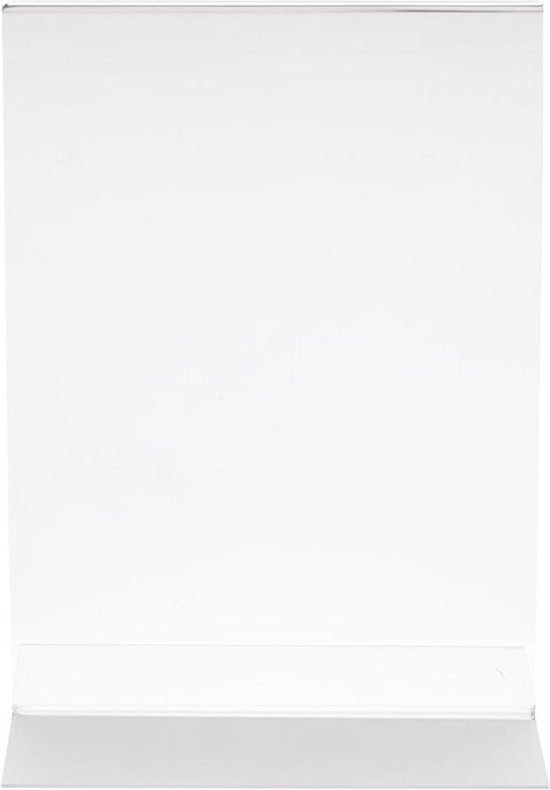 Porte-cartes menu A5 - Plexi - 22 x 15 cm