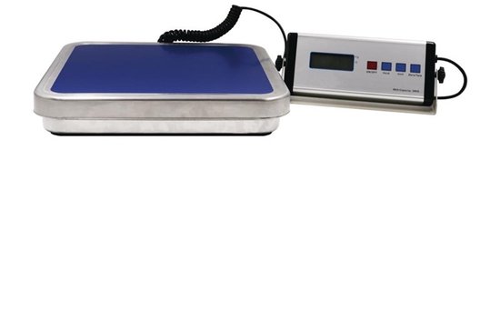 G & G HCG-1 Platformweegschaal, 150 kg, inclusief aluminium koffer, werkt op batterijen (150 kg