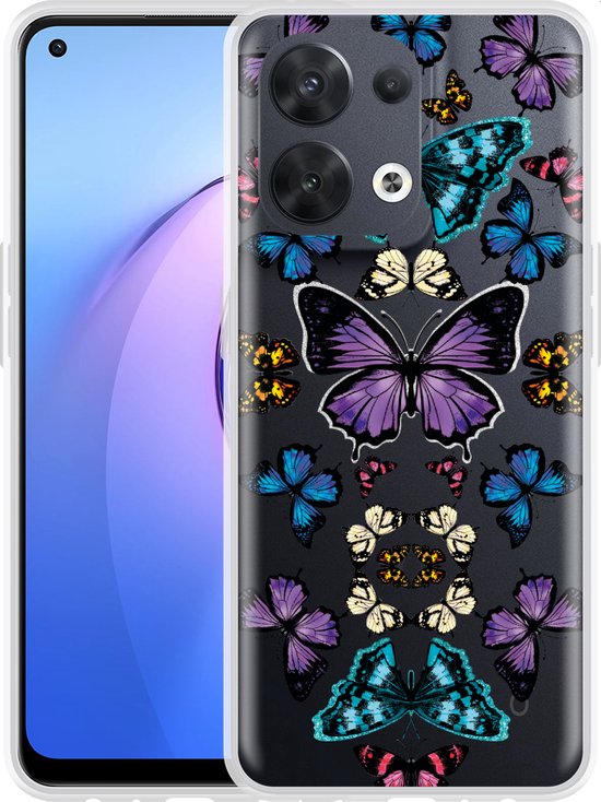 HONLEN Custodia Business Per OPPO Find X2 Lite Con Retro In Pelle PU - Viola Chiaro - 3