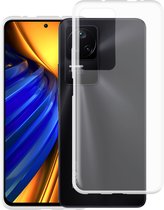 Cazy Xiaomi Poco F4 hoesje - Soft TPU Case - transparant