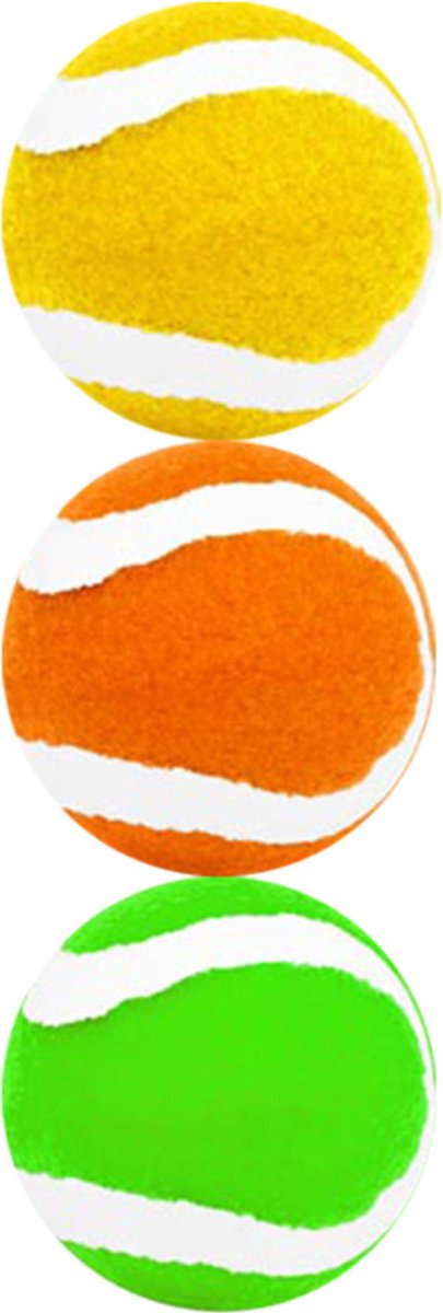 Balles Multicolores Sport Balles De Tennis Multicolores - Lot De 12 Caoutchouc Naturel Rebond 327601