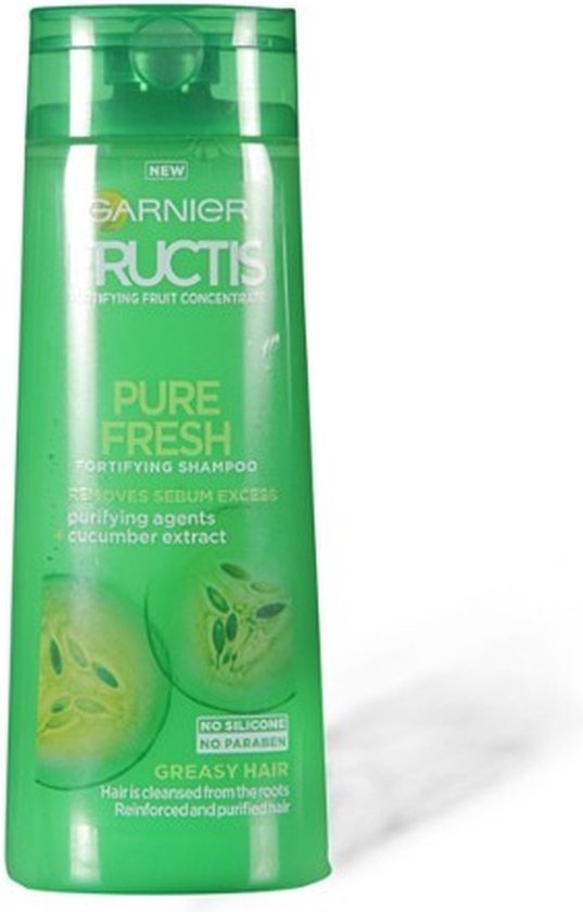 GARNIER Fructis Pure Fresh Strenghehing Shampoo ( Oily Hair ) 250ml