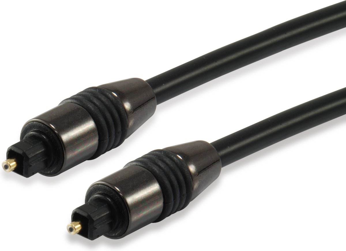 Equip 147922 audio kabel 3 meter TOSLINK Zwart