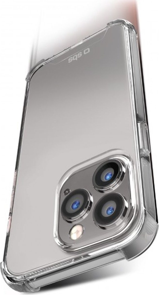 Apple iPhone 14 Pro Hoesje - SBS - Extreme X4 Serie - Hard Kunststof Backcover - Transparant - Hoesje Geschikt Voor Apple iPhone 14 Pro