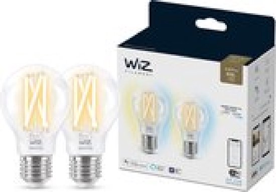 WiZ Filamentlamp Slimme LED Verlichting - Warm tot Koelwit Licht - E27