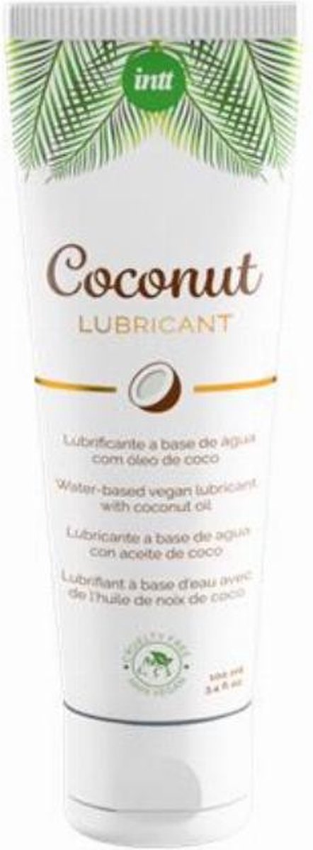 INTT Vegan Coconut Glijmiddel Op Waterbasis - 100 ml